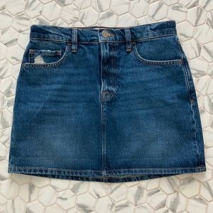 Frame denim mini skirt